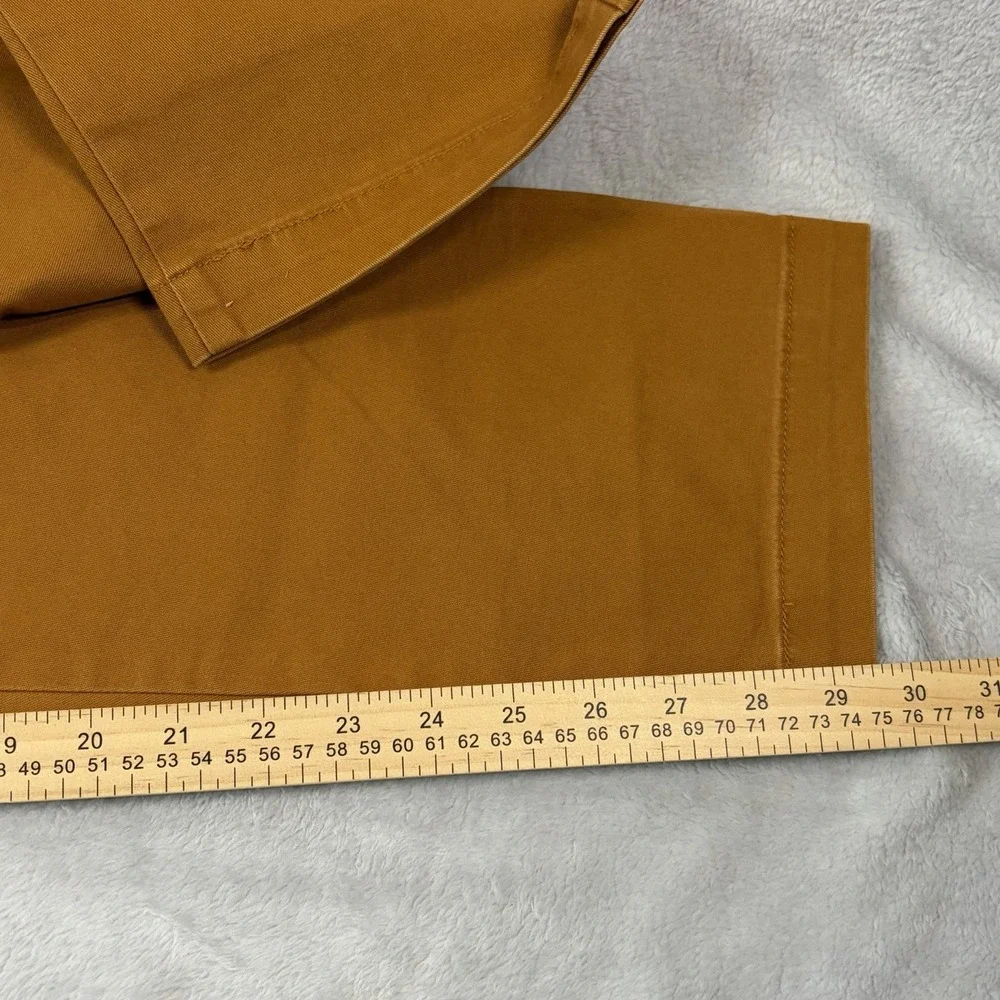 Levi's XX Cargo Twill Pants Men 32x32 Mustard ‎ Preppy Standard Taper Stretch
